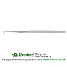 Iterson Tracheal Hook Sharp Stainless Steel, 17 cm - 6 3/4"